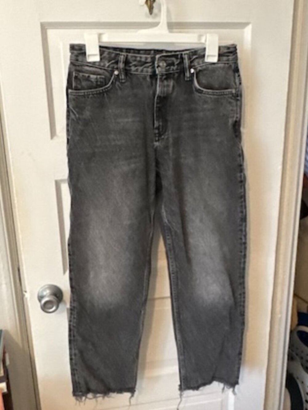 All Saints Washed Black Jeans Size 29